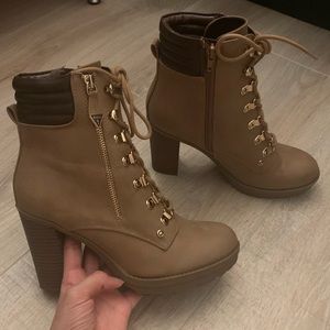 Guess combat boots
